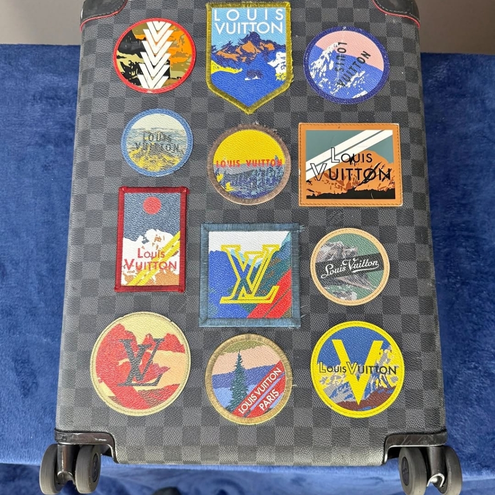 Louis Vuitton Multicolor Patchwork Checkered Bag - image 6